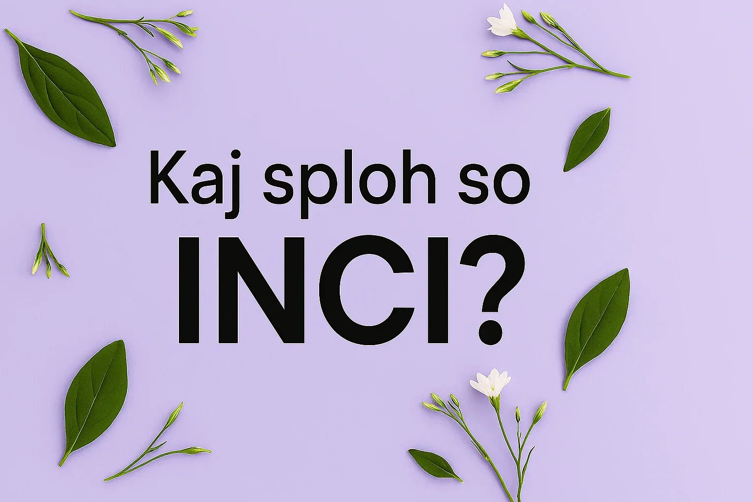 INCI seznam: Kaj pomeni in kako ga pravilno prebrati pri kozmetiki? - Skinfairytale