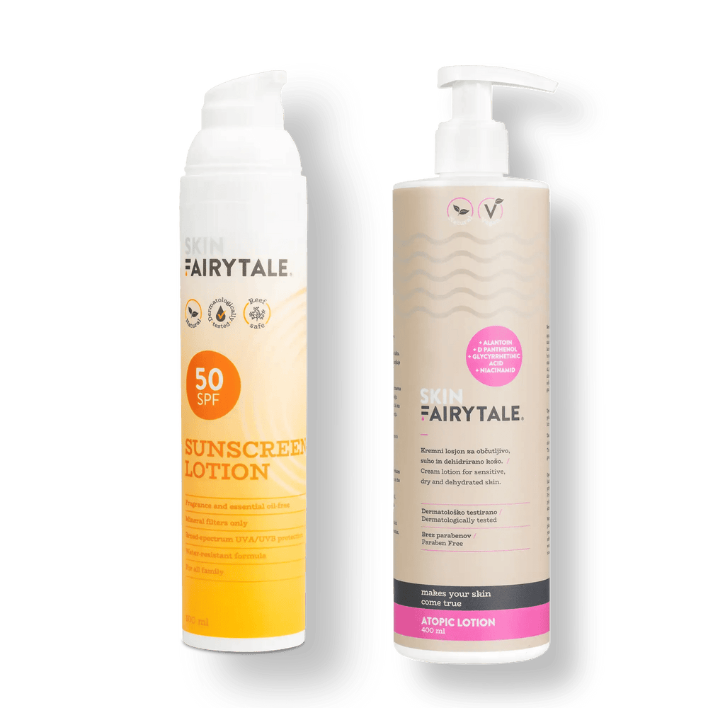 Slika produkta Sunscreen Lotion & Atopic Lotion - SkinFairytale