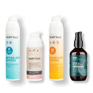 Slika produkta Sunscreen Lotion + Guardian Elixir + Aftersun Lotion + SosBalm - SkinFairytale